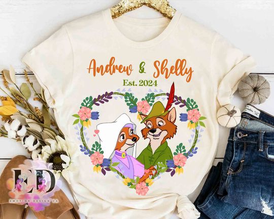 Robin Hood and Maid Marian T-shirt