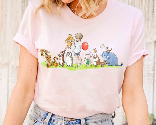 Disney Adventures Christopher Robin & Winnie The Pooh T-shirt