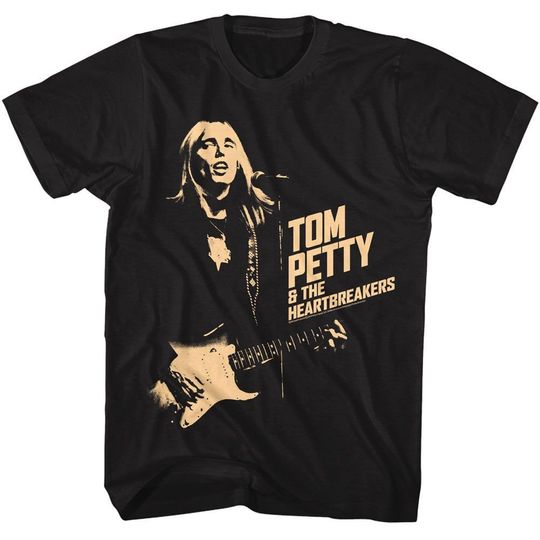 Tom Petty And The Heartbreakers 1 Color Black T-Shirt