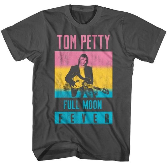 Tom Petty T Shirt Full Moon Fever Rock Concert Vintage Graphic Tees