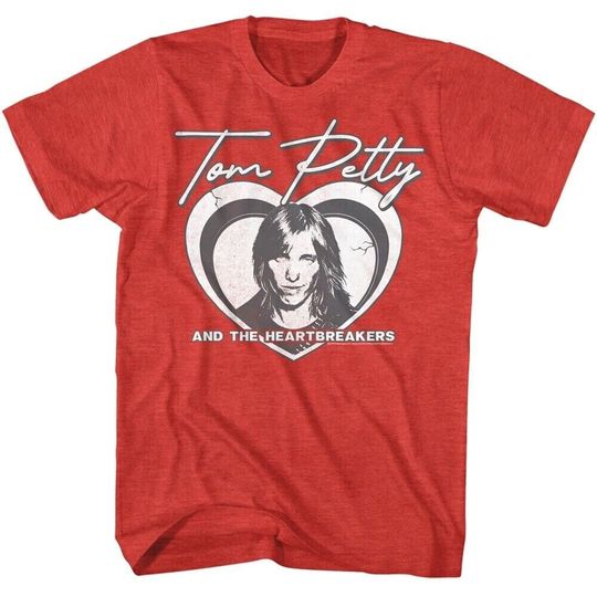Tom Petty & the Heartbreakers T-Shirt Broken Hearted Men's Tees