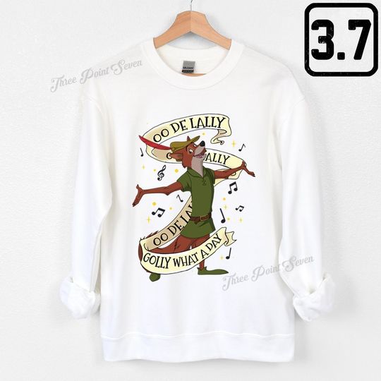 Oo De Lally Robin Hood Sweatshirt, Family Vacation Sweatshirt