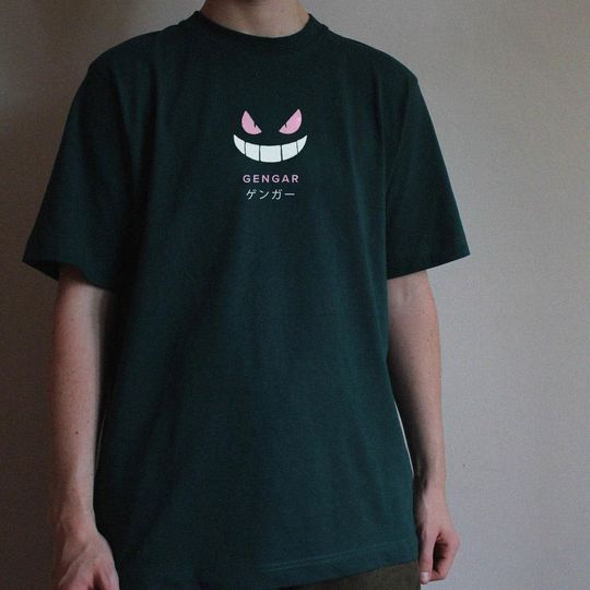 Gengar Ghastly T-Shirt, Japanese Anime T-Shirt
