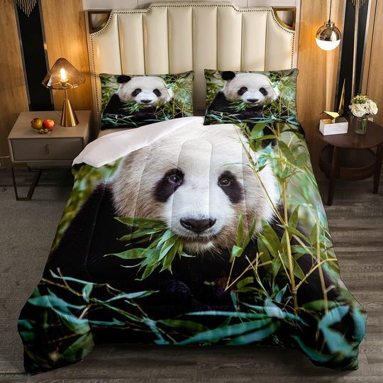 Erosebridal Panda Panda Duvet Sets