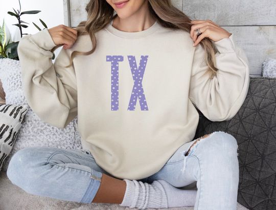 Texas Sweatshirt,TX Sweater,Texas Shirt, Texas Gifts, Texas Tshirt, Texas Sweater,Texas Gifts,Texas State,Texas Shirt for Women,gft for mom
