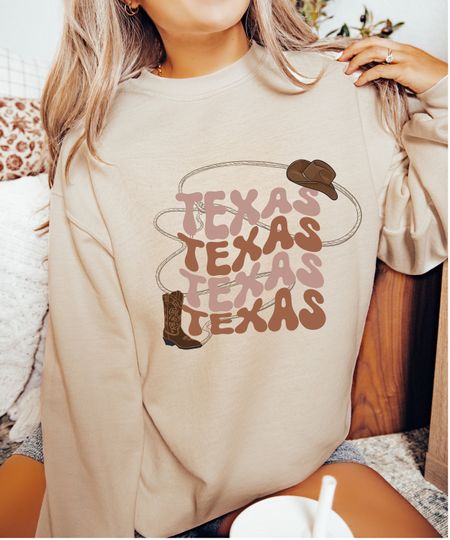 texas, texas crewneck, texas sweatshirt, country, country crewneck, country girl crewneck, country sweatshirt, western, western girl