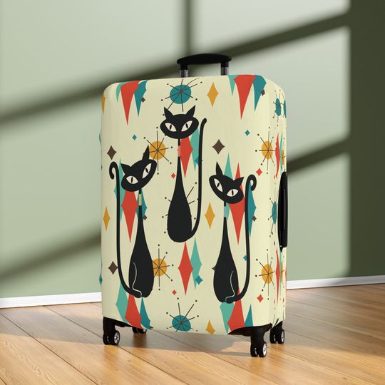 Atomic Cats Franciscan Diamond Starburst Luggage Cover