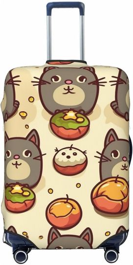 Greedy cat Luggage Covers, Cat Lover Gift