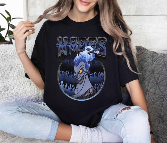 Vintage Hades Villains Disney T-Shirt, Disney Hercules Shirt