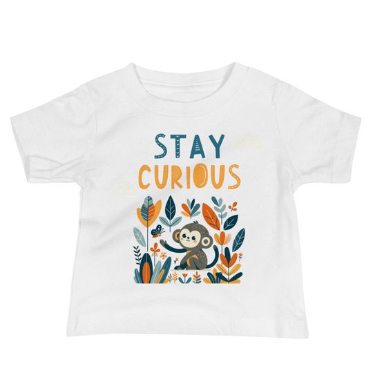 Motivational Cotton T-Shirts  Stay Curious