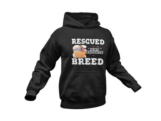 Rescue Animal Hoodie / Cute Save Animal Gift For Him & Her