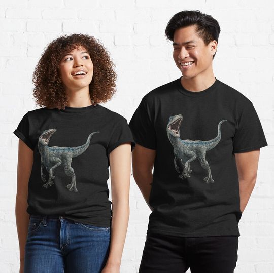 Velociraptor dinosaur Classic T-Shirt
