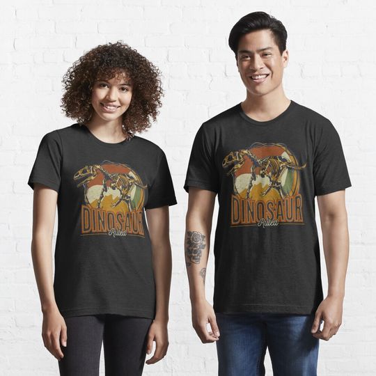 Jurassix Dinosaur Ruled Essential T-Shirt