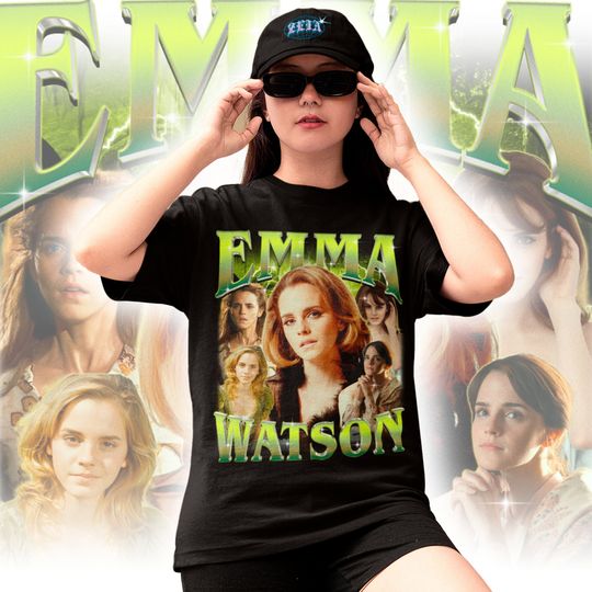 Retro Emma Watson Shirt - Unique Emma Watson T-shirt