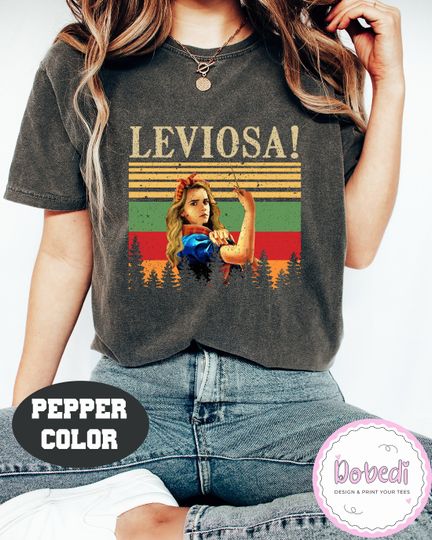 Leviosa Vintage Comfort Colors Shirt, Hermione Lovers Fan
