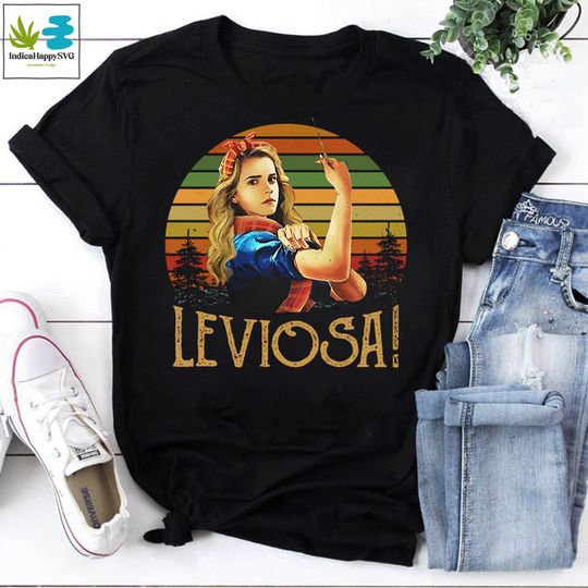 Leviosa Sunset Vintage T-Shirt, Leviosa Shirt, Hermione