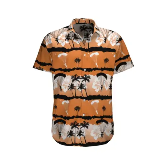 Vintage Print 3D Empire With All Hawaiian, Summer Party Shirt