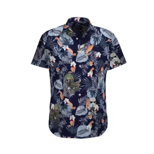 Trooper Storm Empire With All Hawaiian, Summer Party Shirt, Buttom Down Shirt