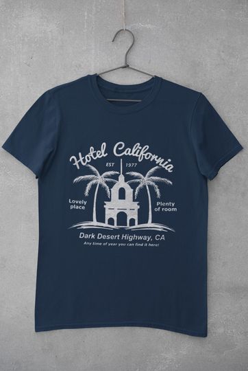Hotel California Vintage Retro T-shirt