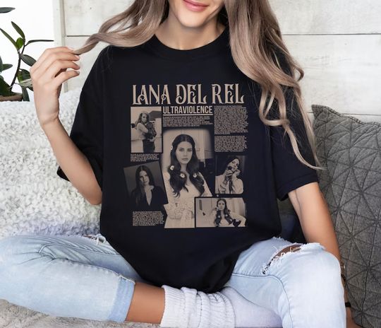 Lana Del Rey Vintage T-shirt, Lana Del Rey Shirt