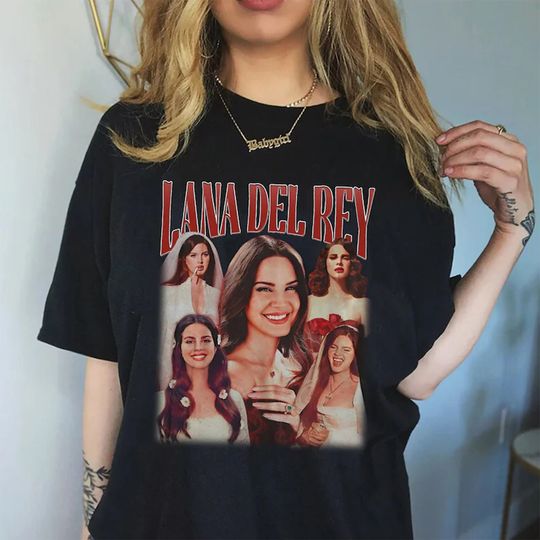 Lana Del Rey Shirt, Lana Del Rey Vintage T-Shirt, Lana Del Rey Merch