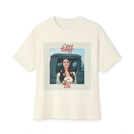Lana Del Rey Lust for Life Album Cover Art T-Shirt