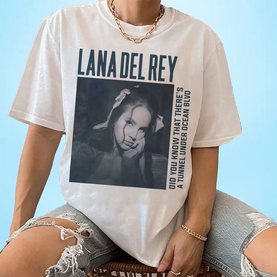 Lana Del Rey Album T-shirt, Lana Del Rey Shirt