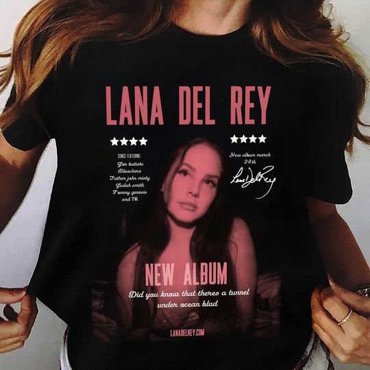 Lana Del Rey New Album Shirt, Lana Del rey Tee, Lana Del rey tour shirt