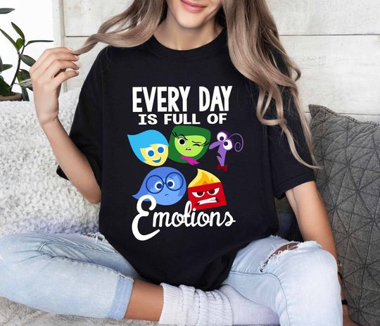 Everyday Is Full Of Emotions Inside Out Disney Shirt