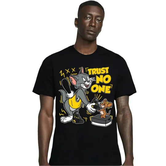 Trust No One Cat And Mouse Shirt