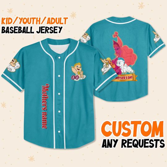 Personalized Disney Hercules Baseball Jersey