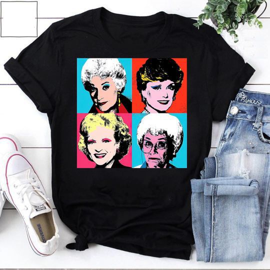 Golden Warhol Girls Vintage T-Shirt, Blanche Shirt, Dorothy Shirt, The Stay Golden Shirt, Stay Golden Lovers Shirt, TV Series Shirt