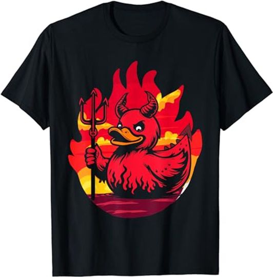 Rubber Duck Devil Satan Duckling T-Shirt