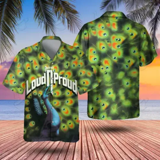 Nazareth Loud 'N Proud Hawaiian Shirt, Music Lovers Hawaiian Shirt