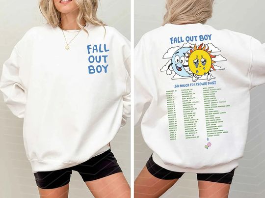 Fall Out Boy Tour 2024 Sweatshirt