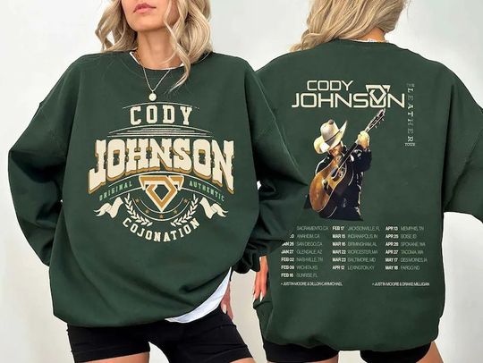 Cody Johnsonn Tour 2024 Sweatshirt