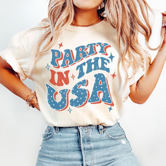 Retro Party in The USA Shirt, Party in The Usa T-Shirt