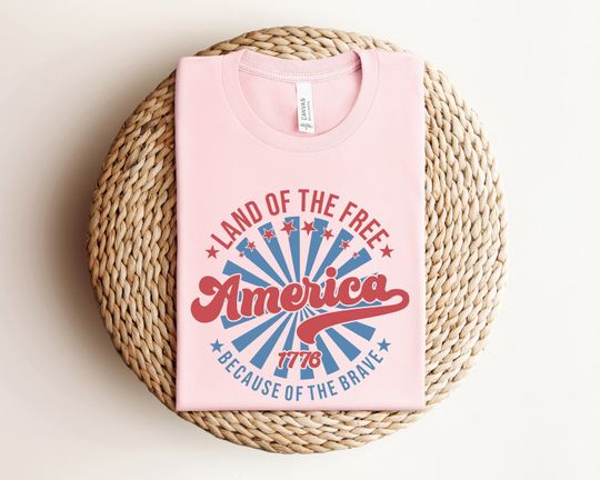 America Land of Free Shirt, 4th of July Shirt, America Shirt