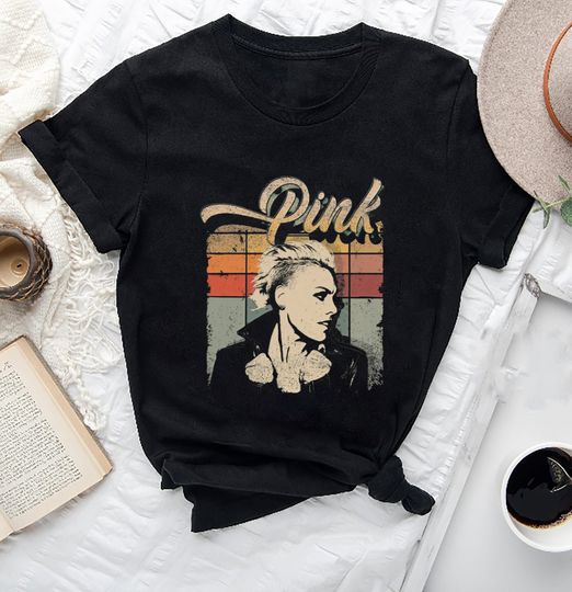 Vintage Pink Art Shirt, Summer Carnival Tour Merch, P!nk Shirt, Pink Tour Merch