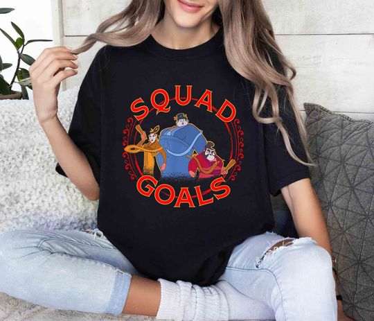Funny Squad Goals Mulan Disney Shirt