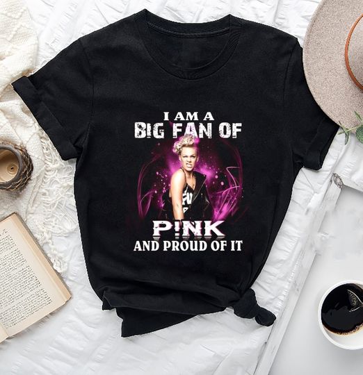 Big Fan Of Pink Shirt, Summer Carnival Tour Merch, P!nk Shirt, Pink Tour Merch