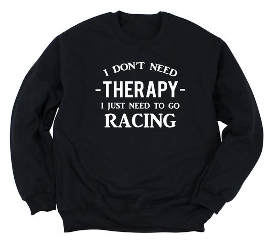 Racing Sweatshirt, Racing Gift, Car Racing Shirt, Motorcycle Racing Gift, Horse Racing Sweater, Racing Crewneck, Gift for Racer