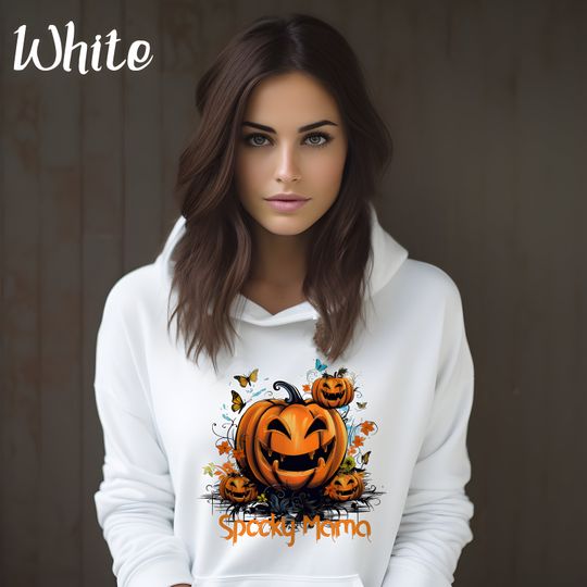 Spooky Mama Sweatshirt, Halloween Sweater