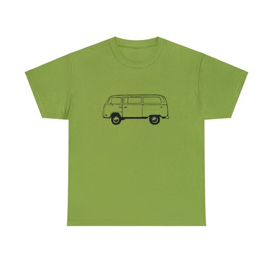 Hippy Bus Cotton Tee, Classic t-shirt