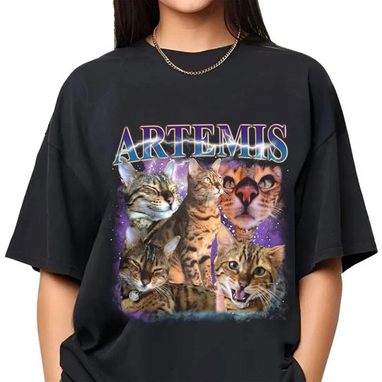 Custom Pet Shirt, Custom Cat T-Shirt, Dog Personalize