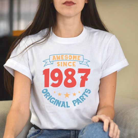 1987 Birthday T-Shirt, Born in 1987 Shirt
