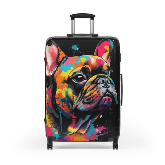 Stylish FRENCH BULLDOG Suitcase, Dog Lover Gift