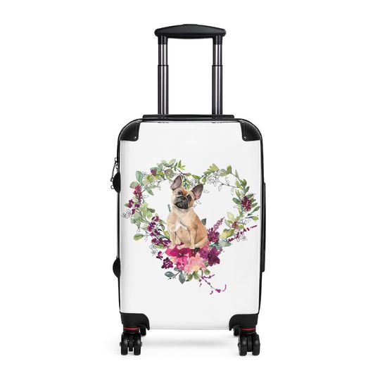 Stylish FRENCH BULLDOG Suitcase, Dog Lover Gift