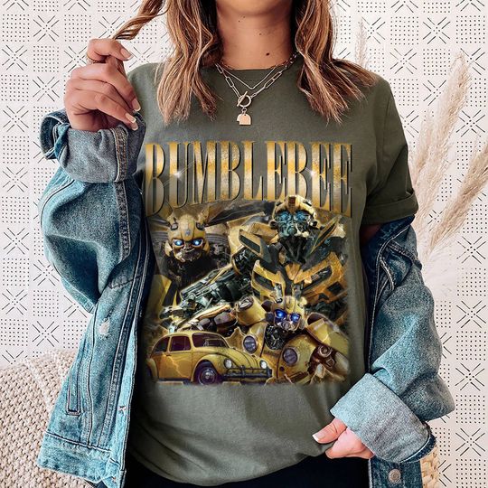 Vintage Transformers Bumblebee Tee | Transformers Bumblebee Sweatshirt | Transformer Shirt Gift For Fan | Optimus Prime