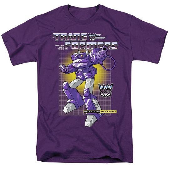 Transformers Shockwave Purple Shirt